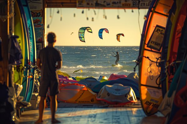 Matériel de kitesurf : choisir entre un achat ou une location